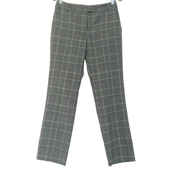 REISS JOANNE PLAID ANKLE TROUSER SIZE 4 - Picture 4 of 16